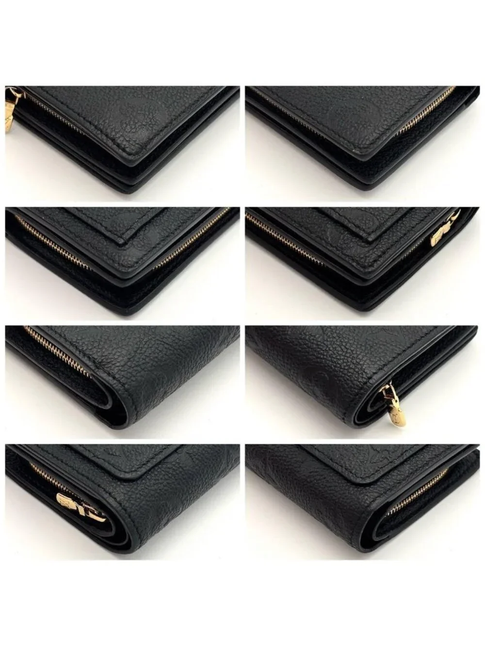 Louis Vuitton Wallet Empreinte Portefeuille Clair Black